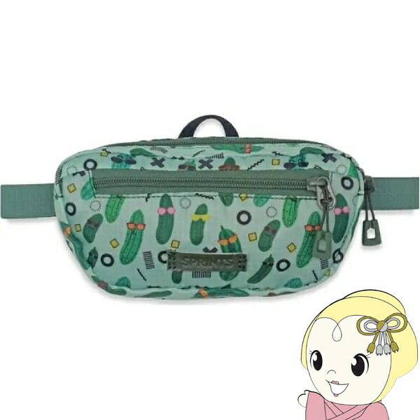 【在庫あり】ランニングバッグ SPRINTS スプリンツ Sling It Bag スリングバッグ Pickle Peeps グリーン ボディバッグ ショルダーバッグ【/srm】
