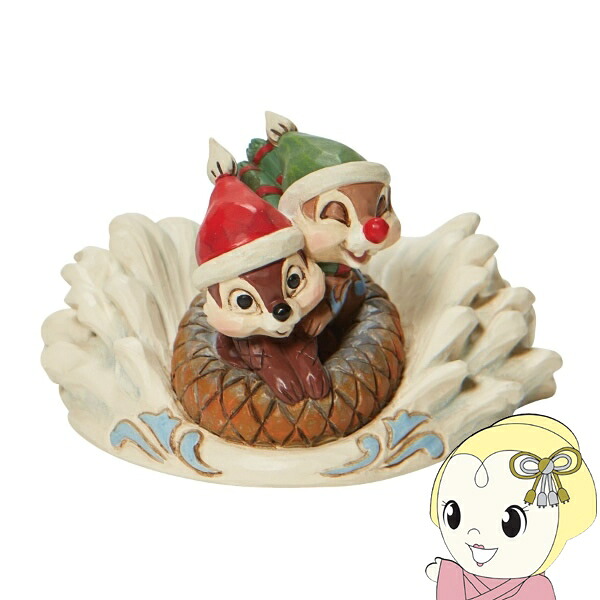 【在庫あり】enesco エネスコ フィギュア ディズニー・トラディション チップ＆デール ソリ滑り Disney Traditions 6008975【/srm】