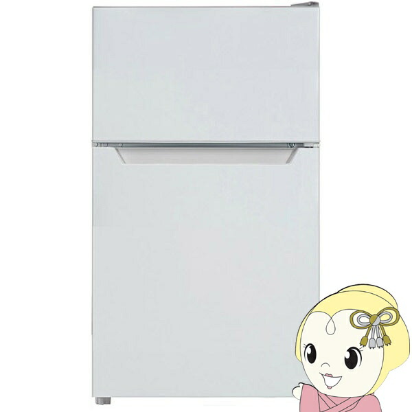 楽天市場】エスケイジャパン 冷蔵庫 86L 2ドア 冷凍冷蔵庫 SR-M86A-W
