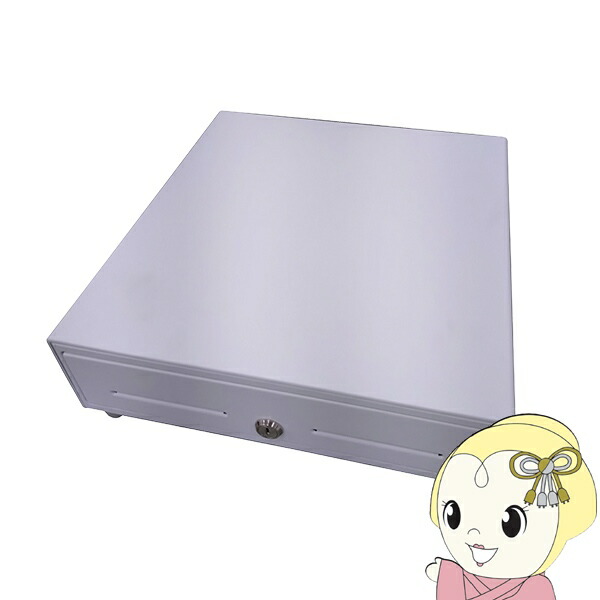 【4/18限定 ﾀﾞｲﾔﾓﾝﾄﾞ会員ならｴﾝﾄﾘｰで当店全品最大P8倍】レジスター 電源不要 クローバー電子 手動式ドロア　3札6硬貨 JET Metal Drawer 330-W ホワイト CL00R-2991R【/srm】
