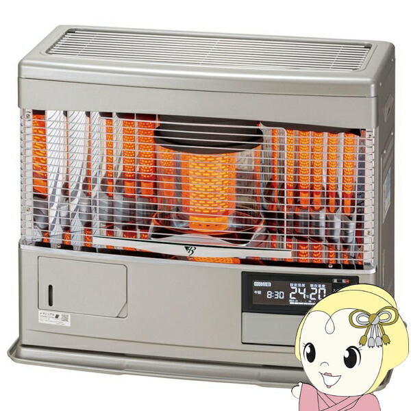 楽天市場】【直送品】 サンポット 石油ストーブ UFH-6432UKF E (W) FF 