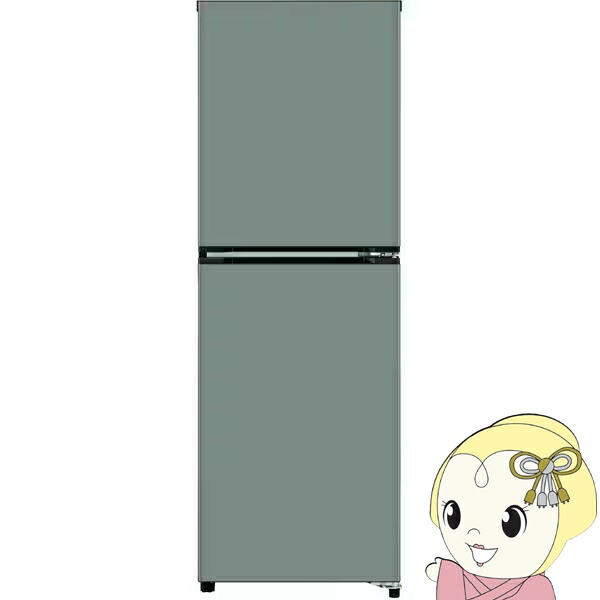 [予約 約1-2週間以降]【4/18限定 ﾀﾞｲﾔﾓﾝﾄﾞ会員ならｴﾝﾄﾘｰで当店全品最大P8倍】冷蔵庫 AQUA アクア 160L 幅48cm 右開き 2ドア SIMPLE＋シリーズ モスグレー AQR-16A-G【/srm】