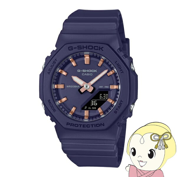 【4/18限定 ﾀﾞｲﾔﾓﾝﾄﾞ会員ならｴﾝﾄﾘｰで当店全品最大P8倍】腕時計 G-SHOCK Gショック ジーショック カシオ CASIO メタリックインデックス GMA-P2100M-2AJF レディース 国内正規品 ネイビー【/srm】 10,433円