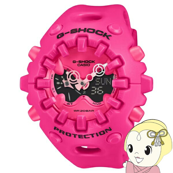 【4/18限定 ﾀﾞｲﾔﾓﾝﾄﾞ会員ならｴﾝﾄﾘｰで当店全品最大P8倍】腕時計 G-SHOCK GA-V01 ピンク GA-V01-4AJF メンズ 電池式 アナデジ 樹脂バンド 反転液晶 国内正規品 カシオ【/srm】