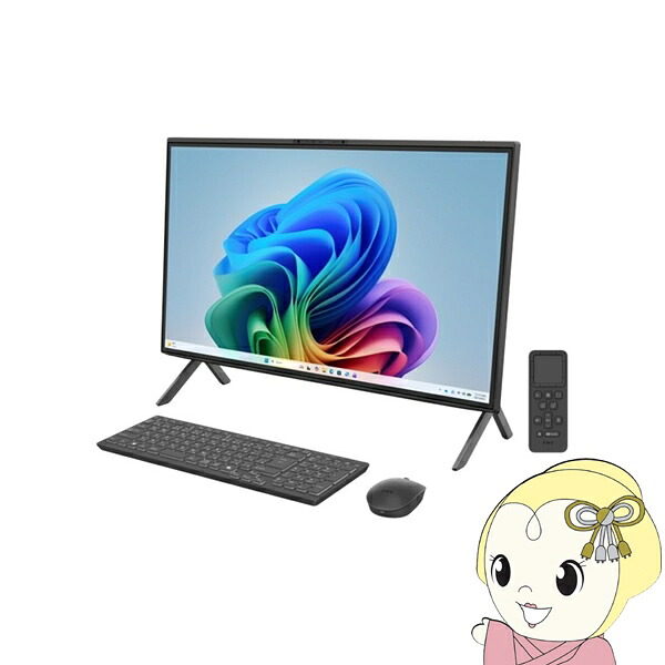 [予約]富士通 デスクトップパソコン FMV Desktop F FMVF77L1BA/27型/WQHD/Ryzen AI 7/32GB/1TB/Windows 11 Home/Office OP付/ブラック【/srm】｜ウルトラぎおん店