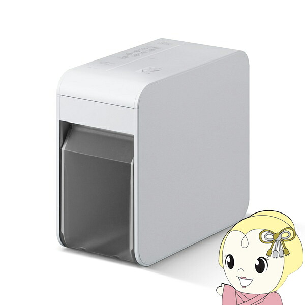 アイリスオーヤマ シュレッダー P4HM-35E-W 超静音 パーソナルシュレッダー マイクロクロスカット 最大カット枚数4枚 シズカット SHIZCUT【/srm】｜ウルトラぎおん店