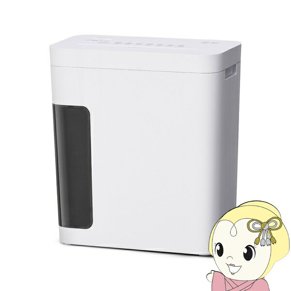 アイリスオーヤマ シュレッダー P5GC-45 超静 音パーソナルシュレッダー 差し交わすとり捨てる 最大限度とり捨てる枚数5枚 シズとり捨てる SHIZCUT 白いこと【/srm】