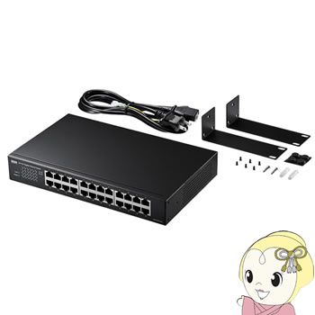 ローカルエリアネットワーク-GIGAH24L サンワサプライ Giga相応うスイッチングこしき（24界面・繰り返しさがし当てる役立つこと付き添い人）【/srm】