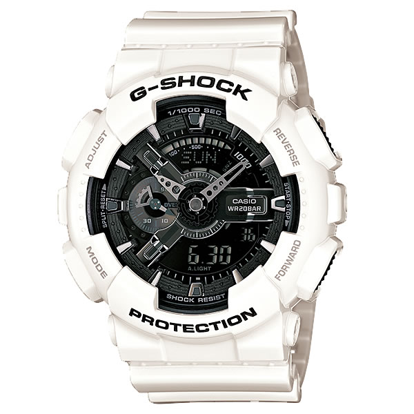 GA-110GW-7AJF カシオ ウオッチ G-SHOCK White and Black Series耐磁性能【/srm】