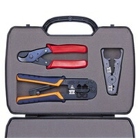ELECOM RJ45物の具一揃いの道具  LD-TOOLKIT 【/srm】