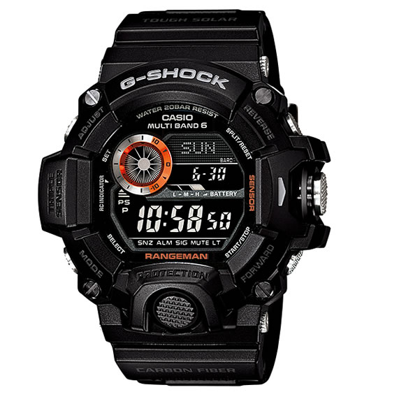 【6/5は継続期間押さえるｸｰﾎﾟﾝ書き著す】【店卸し資産あり】カシオ ウオッチ G-SHOCK RANGEMAN 電磁波ソーラー時辰儀 GW-9400BJ-1JF【/srm】