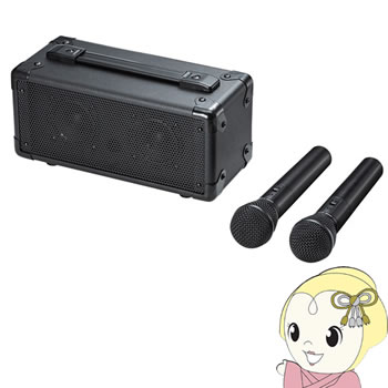 MM-SPAMP7 サンワサプライ 無線電話マイクロホン付き添い人拡声器金棒引き【/srm】