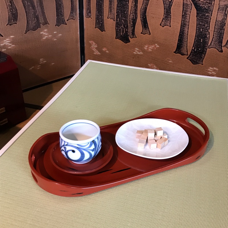 楽天市場】箱膳 お膳 和風 レトロ 引出し付き 古道具 一人用 紀州漆器