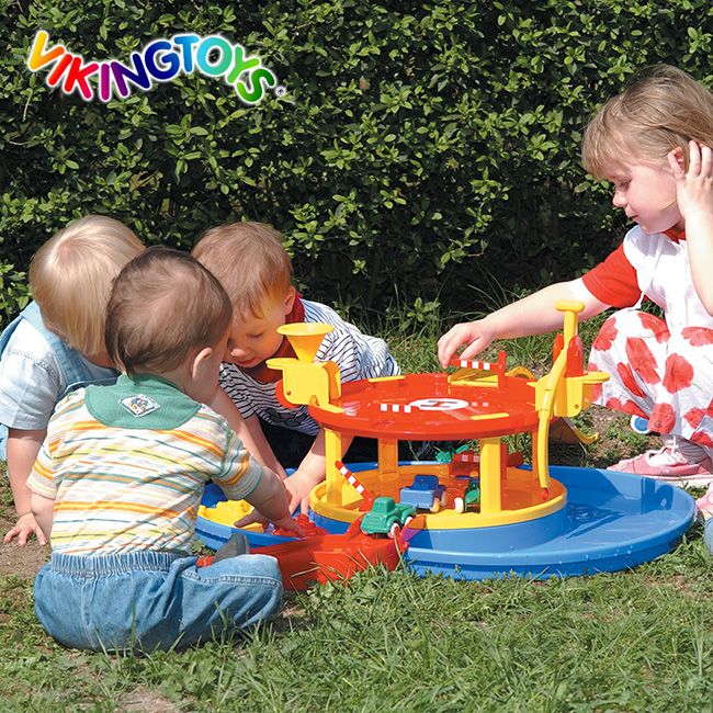 楽天市場 Vikingtoys バイキングトイズ バイキングシティ アクアパーキング 1歳 男の子 おもちゃ 船 ボート 水遊び ベランダ お風呂 玩具 キッズ 赤ちゃん こども ベビー 即納 Uruza ウルザ