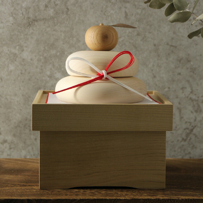 楽天市場】【特典あり】金運祈願の永世木彫り鏡餅 大[木製 鏡餅