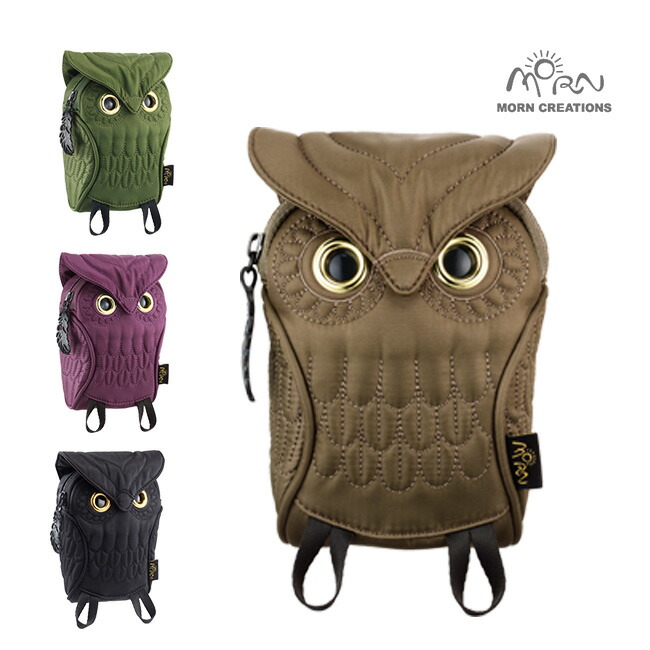 ふくろう☆彡ラクトナチュラ2本 楽天市場】MORN CREATIONS ミミズククラシック バックパックM