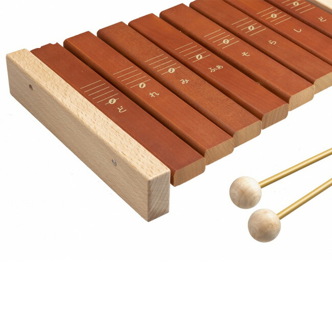 Mocco 森の木琴8音 W 96 おもちゃ 木琴 赤ちゃん 男の子 女の子 木製 木製品 知育玩具 楽器 音楽 音階 音 かわいい シンプル 学ぶ 遊ぶ 聴く 奏でる たたく 鳴らす 楽譜付き 日本製 ギフト プレゼント 誕生日 クリスマス 出産祝い Msselectronics Gr
