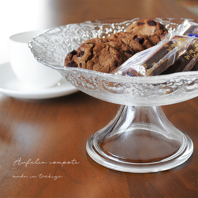 昭和レトロ 信楽 コンポート 高杯 高台皿 透かし 窓付 オブジェ ao904.jpg