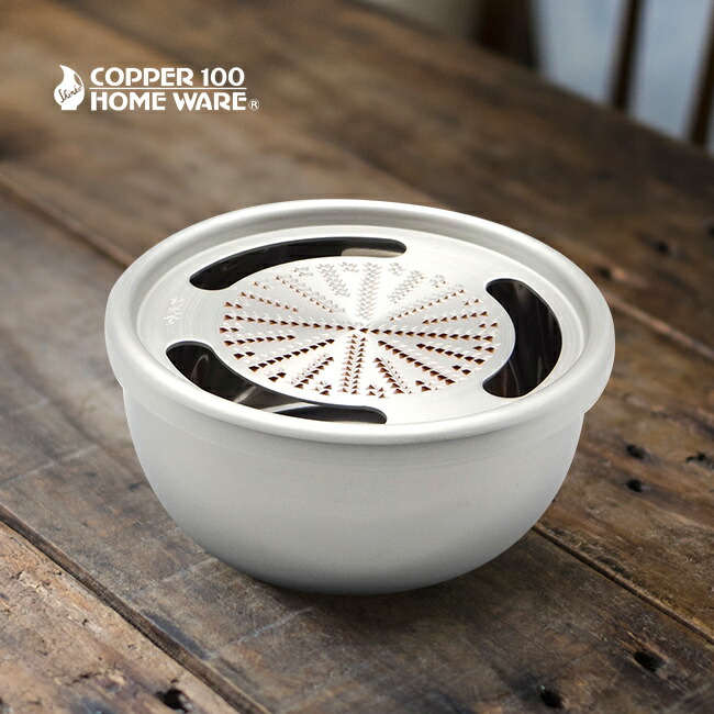 楽天市場】＼特典あり／おろし金 純銅 手彫りおろし器 大 銅器