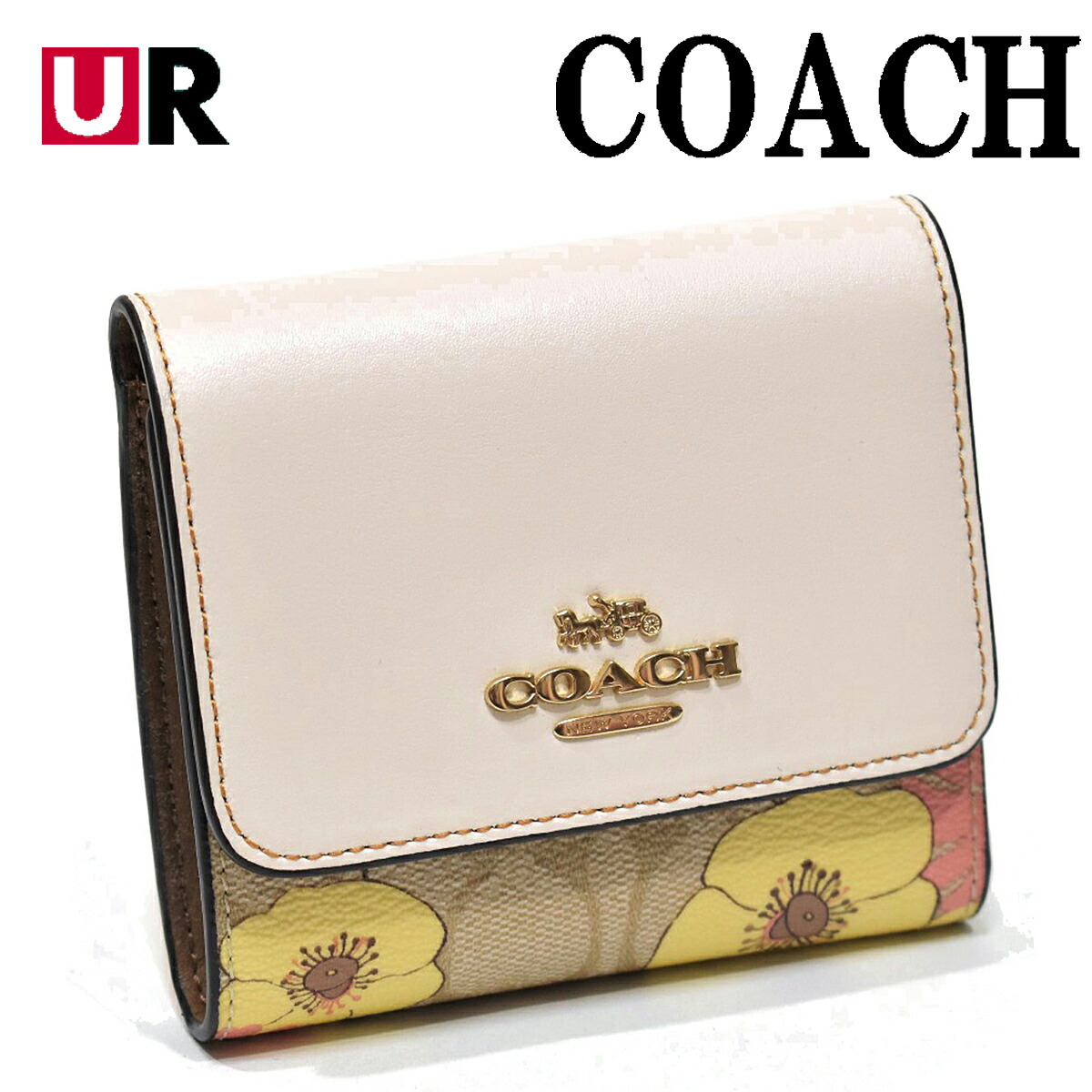 楽天市場】コーチ 折りたたみ財布 モノグラム COACH c6897 imnox