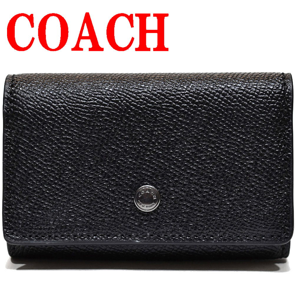 COACH　キーケース　正規品　新品　メンズ　collar　smoke メンズ キーケース | COACH コーチ公式アウトレットオンラインストア