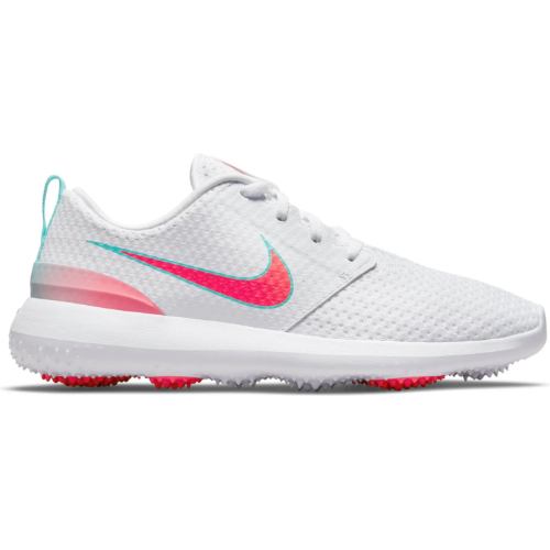 【貨物輸送無料】【メンズ】 nike ナイキ ゴルフシューズ Roshe G Spikeless Golf Shoes（White/Hot Punch） スニーカー 靴 打ちっぱなし Men\u0027s Golf Shoes
