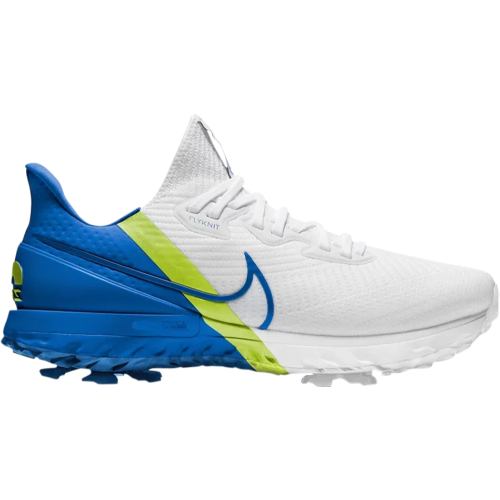 【貨物輸送無料】【メンズ】 nike ナイキ ゴルフシューズ Air Zoom Infinity Tour Golf（White/Baseball Blue/Volt） スニーカー 靴 打ちっぱなし