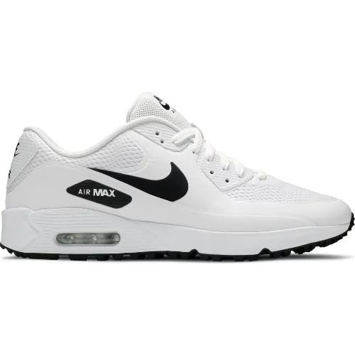 【貨物輸送無料】【メンズ】 nike ナイキ ゴルフシューズ Air Max 90 Golf?（White/Black） スニーカー 靴 打ちっぱなし ユニ一発やる Men\u0027s Golf Shoes