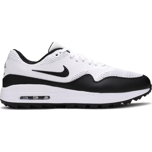 【貨物輸送無料】【メンズ】 nike ナイキ ゴルフシューズ Air Max 1 Golf（White/Black） スニーカー 靴 打ちっぱなし ユニ一発やる Men\u0027s Golf Shoes