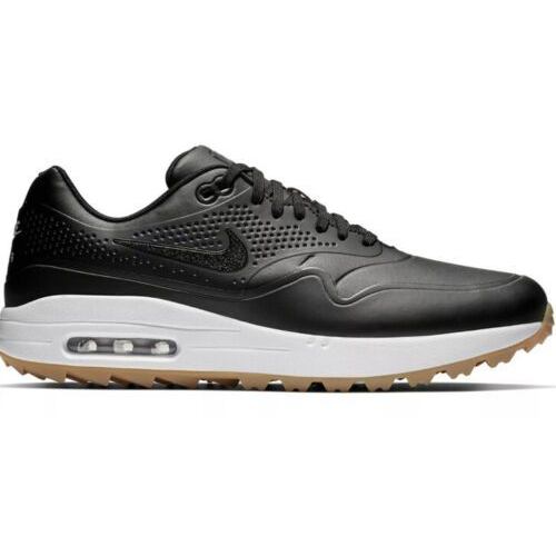 【貨物輸送無料】【メンズ】 nike ナイキ ゴルフシューズ Air Max 1 Golf（Black/Gum） スニーカー 靴 打ちっぱなし ユニ一発やる Men\u0027s Golf Shoes