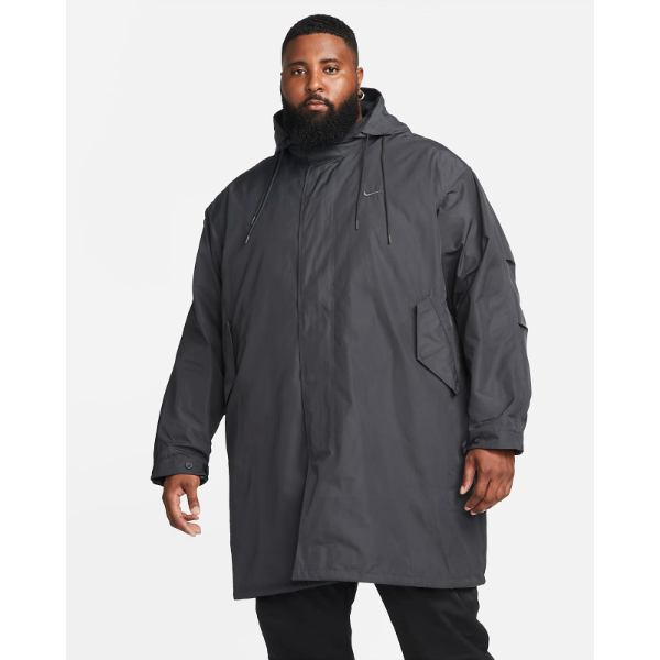 【送料無料+マラソン割引クーポン】 メンズアウタージャケット ナイキ Nike Sportswear Therma-FIT Life Men's 3-in-1 Parka （Dark Smoke Grey/Active Pink）