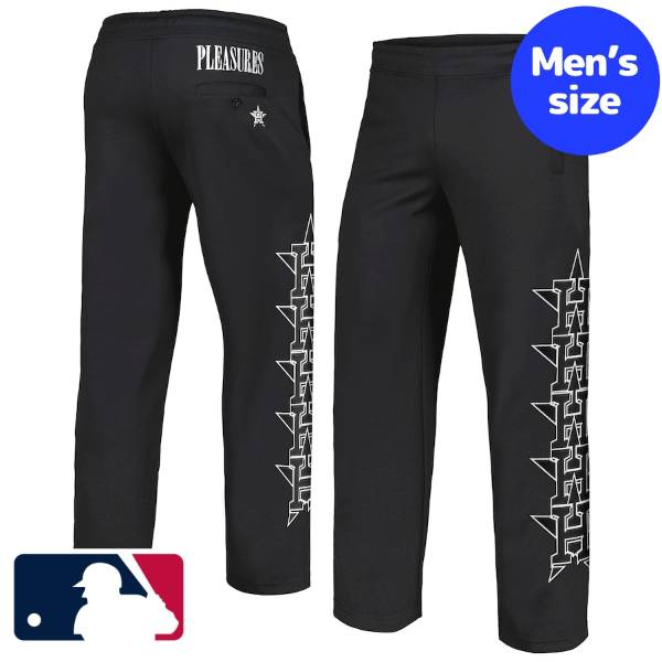 【送料無料】 MLBオフィシャル メンズ スウェットパンツ ジョガーパンツ ボトムス ヒューストン・アストロズ Houston Astros Men's pants Black
