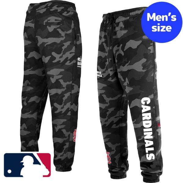 【送料無料】 MLBオフィシャル New Era ニューエラ メンズ スウェットパンツ ジョガーパンツ ボトムス ヌートバー セントルイス・カージナルス カーディナルス St. Louis Cardinals Men's pants Black