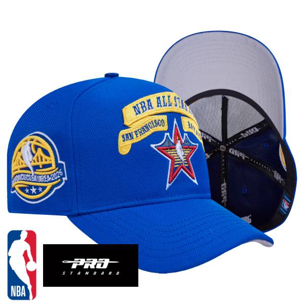 【送料無料】 NBA公式 正規品 メンズ キャップ 帽子 ハット アジャスタブルキャップ ユニセックス プロスタンダード Pro Standard ALL STAR 2025 WOOL BLEND PRO PINCH SNAPBACK HAT