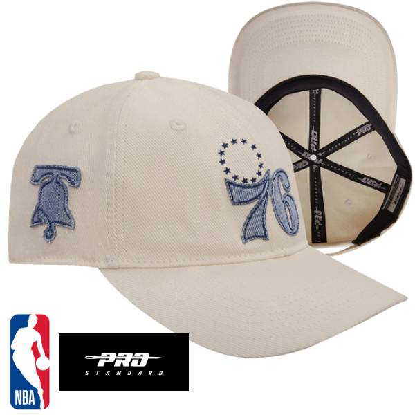 【送料無料】 NBA公式 正規品 メンズ キャップ 帽子 ハット アジャスタブルキャップ ユニセックス プロスタンダード Pro Standard フィラデルフィア・セブンティシクサーズ PHILADELPHIA 76ERS VARSITY BLUES WOMEN'S DENIM DAD SNAPBACK HAT