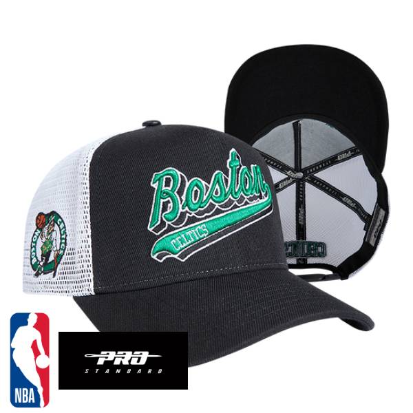 【送料無料】 NBA公式 正規品 メンズ キャップ 帽子 ハット アジャスタブルキャップ ユニセックス プロスタンダード Pro Standard ボストン・セルティックス BOSTON CELTICS SCRIPT TAIL TRUCKER SNAPBACK HAT