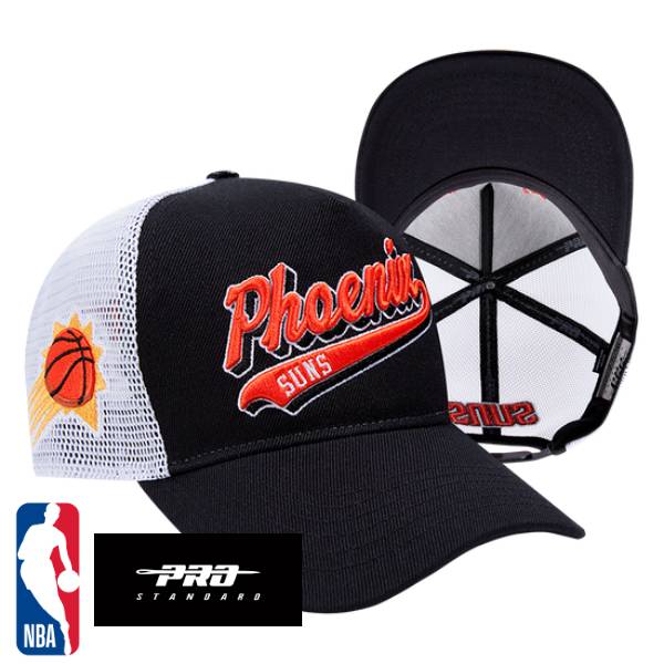 【送料無料】 NBA公式 正規品 メンズ キャップ 帽子 ハット アジャスタブルキャップ ユニセックス プロスタンダード Pro Standard フェニックス・サンズ PHOENIX SUNS SCRIPT TAIL TRUCKER SNAPBACK HAT