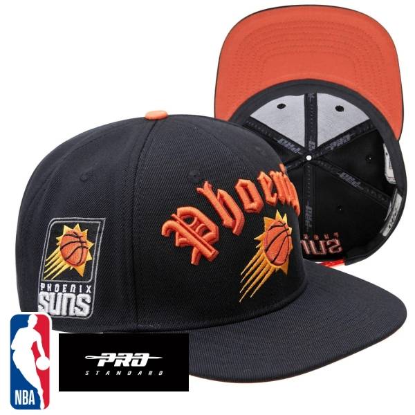 【送料無料】 NBA公式 正規品 メンズ キャップ 帽子 ハット アジャスタブルキャップ ユニセックス プロスタンダード Pro Standard フェニックス・サンズ PHOENIX SUNS OLD ENGLISH UNISEX SNAPBACK HAT