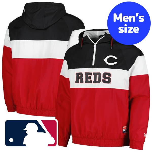 【送料無料】 MLB公式 ニューエラ New Era メンズ ウィンドブレーカー アウタージャケット シンシナティ・レッズ Cincinnati Reds New Era Ripstop Windbreaker Jacket