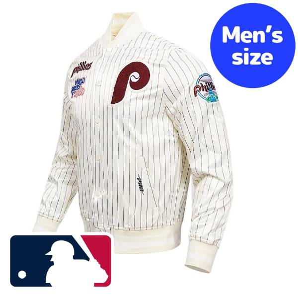 楽天市場】フィリーズ スタジャン MLB G-III グレー メンズ 長袖