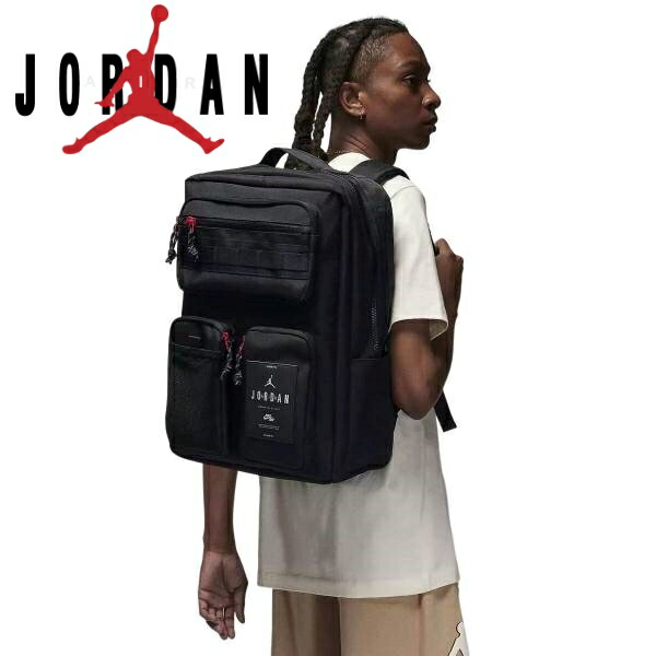 楽天市場】NIKE JORDAN RETRO 3 BACK PACK black/gym red