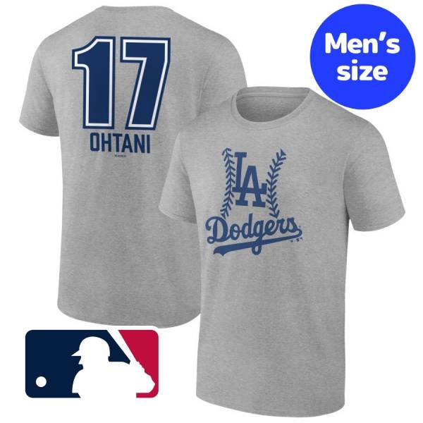 【送料無料】 MLBオフィシャル メジャーリーグ公式 メンズ Tシャツ 半袖トップス ロサンゼルス・ドジャース 大谷翔平 山本由伸 Los Angeles Dodgers Name & Number Fastball T-Shirt