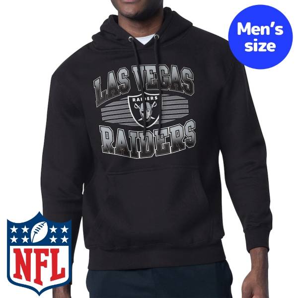 【送料無料】 NFL公式 メンズ パーカー 長袖トップス トレーナー フーディー スターター Starter ラスベガス・レイダース Las Vegas Raiders Starter Team Grit Graphic Hoodie
