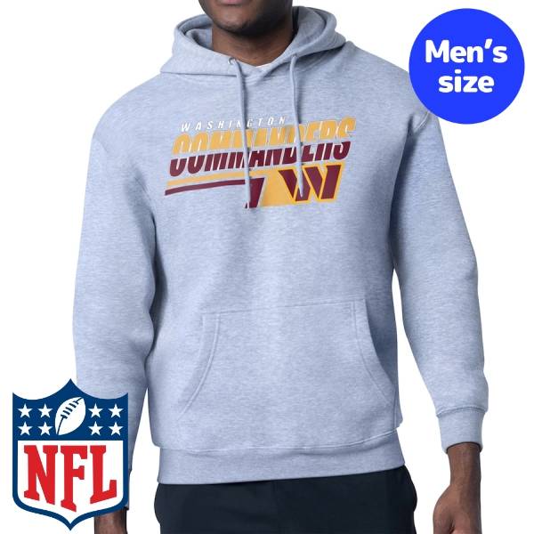 【送料無料】 NFL公式 メンズ パーカー 長袖トップス トレーナー フーディー スターター Starter ワシントン・コマンダース Washington Commanders Starter Logo Push Graphic Hoodie