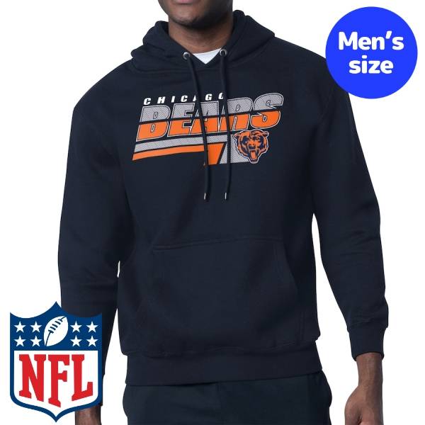 【送料無料】 NFL公式 メンズ パーカー 長袖トップス トレーナー フーディー スターター Starter シカゴ・ベアーズ Chicago Bears Starter Logo Push Graphic Hoodie 21,203円