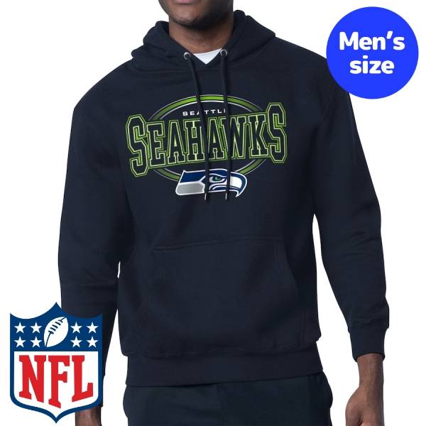 【送料無料】 NFL公式 メンズ パーカー 長袖トップス トレーナー フーディー スターター Starter シアトル・シーホークス Seattle Seahawks Starter Team Track Graphic Pullover Hoodie