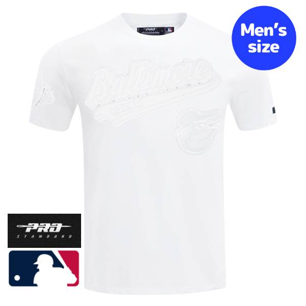 【送料無料】 MLB公式 正規品 メンズ Tシャツ 半袖トップス メジャーリーグオフィシャル 菅野智之 ボルティモア・オリオールズ プロスタンダード Pro Standard BALTIMORE ORIOLES WHITE OUT MEN'S SINGLE JERSEY TOP T-SHIRT