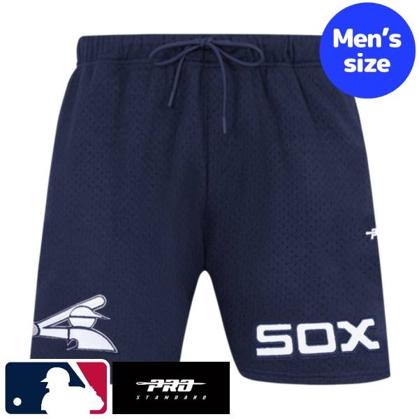 【送料無料】【正規品】 MLB公式 メジャーリーグオフィシャルアイテム メンズ 短パン ジャージ ハーフパンツ ショートパンツ ショーツ ボトムス プロスタンダード Pro Standard シカゴ・ホワイトソックス CHICAGO WHITE SOX SOUVENIR MEN'S MESH SHORT