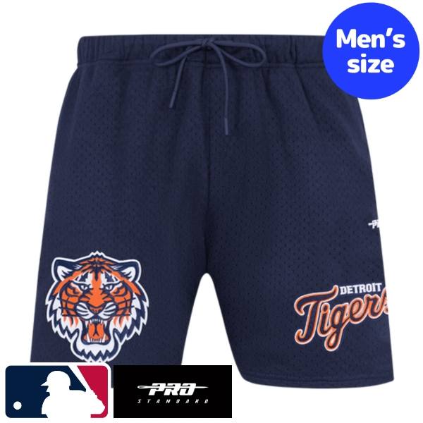 【送料無料】【正規品】 MLB公式 メジャーリーグオフィシャルアイテム メンズ 短パン ジャージ ハーフパンツ ショートパンツ ショーツ ボトムス プロスタンダード Pro Standard デトロイト・タイガース DETROIT TIGERS SOUVENIR MEN'S MESH SHORT