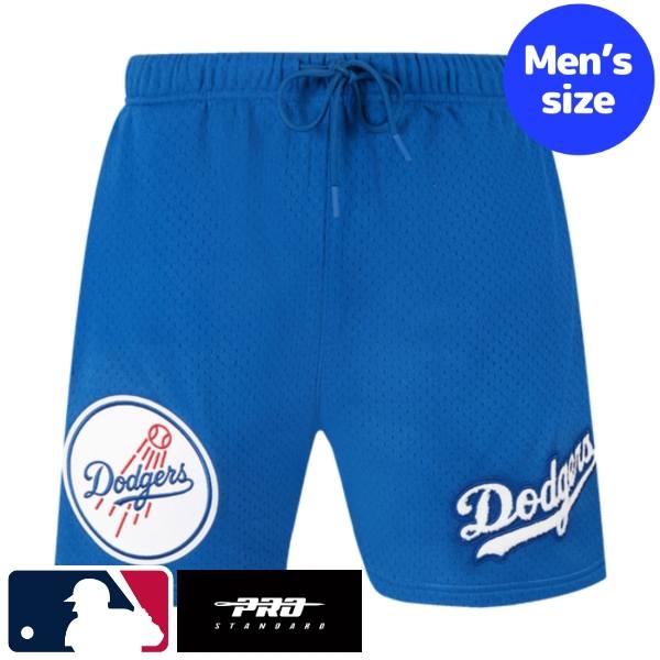 【送料無料】【正規品】 MLB公式 メジャーリーグオフィシャルアイテム メンズ 短パン ジャージ ハーフパンツ ショートパンツ ショーツ ボトムス プロスタンダード Pro Standard ロサンゼルス・ドジャース LOS ANGELES DODGERS SOUVENIR MEN'S MESH SHORT